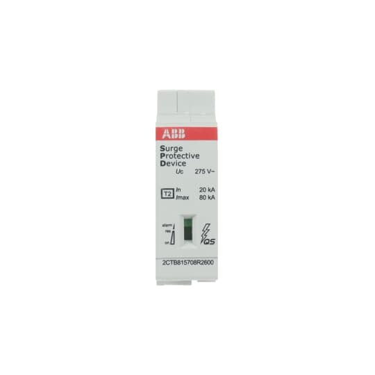 ABB Stotz S&J - Überspannungsableiter für Energietechnik/Stromversorgung Ersatzmodul OVR T2 80-275s C QS D Typ 2 für 230/400V