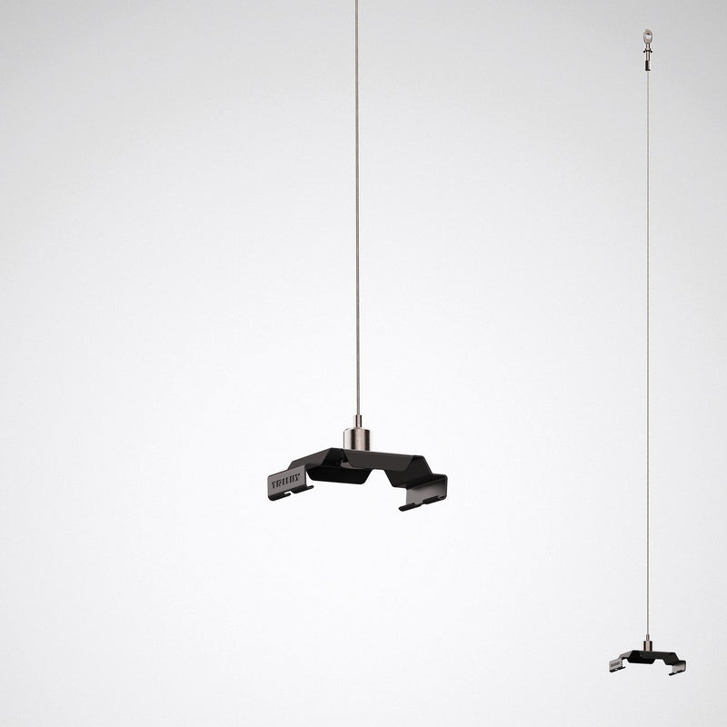 Trilux - Mechanisches Zubehör/Ersatzteile für Leuchten Seilaufhängung A01DSXOE/5000 078 05 schwarz