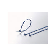 HellermannTyton - Kabelbinder detektierbar MCTS200-PA66SS-BU-C1 metallhaltig,203x4,7 − 100 Stück