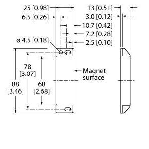 Turck - Einzelpositionsschalter Verriegelungsschalter SI-MAGB1MM
