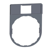 Schneider Electric - Schildträger für Befehlsgeräte Schildträger Kunststoff ZBZ32C0 30x40mm 22mm in grau − 10 Stück