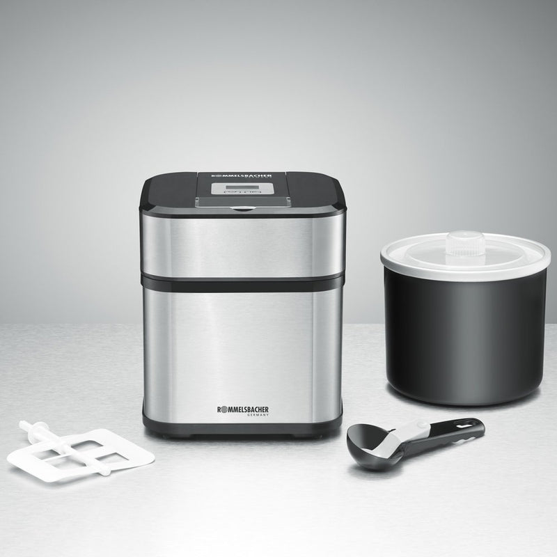 Rommelsbacher - Eiscreme-Automat Eismaschine KURT IM 12 eds eds 4-in-1