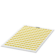 Phoenix Contact - Kabelmarkierungssystem Kabelmarker-Etikett WML 3 (13X10)A4 YE − 10 Stück