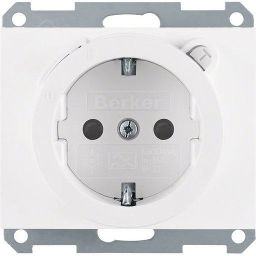 Berker - Steckdose SCHUKO-Steckdose pws/gl 47087009