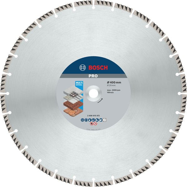Bosch - Trenn-/Schleifscheibe PRO Multi Material 2608615072 Diamanttrennscheibe
