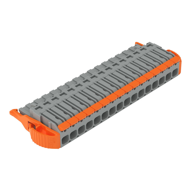 WAGO - Kabelsteckverbinder für Leiterplattensteckverbinder Federleiste 1-Leiter Hebel 2231-1116/038-000 Push-in Cage Clamp − 25 Stück