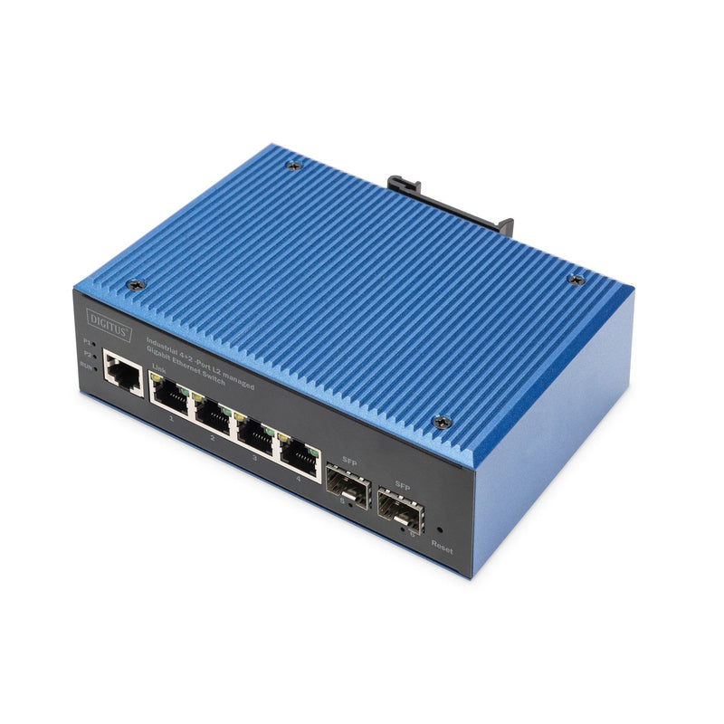 DIGITUS - Netzwerk Switch Netzwerk-Switch DN-651154 4+2-Port L2