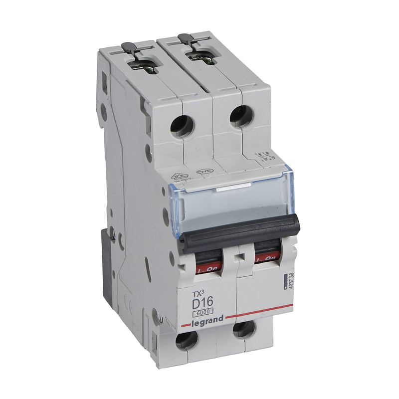 Legrand - Leitungsschutzschalter Legrand 403738 D16A 2-polig 6kA