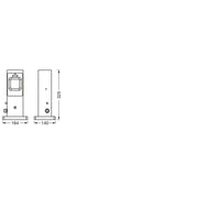 Ledvance - Steckdose Steckdosensäule SM+OUTDOOR TERMINAL mit Repeater