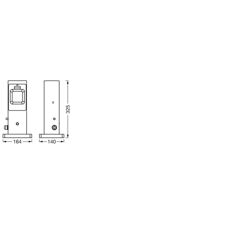 Ledvance - Steckdose Steckdosensäule SM+OUTDOOR TERMINAL mit Repeater