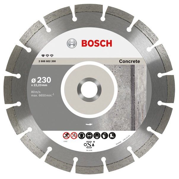 Bosch - Trenn-/Schleifscheibe Diamanttrennscheibe 2608603243 Standard for