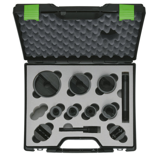 Klauke - Blechlocher-Set Spalt-Blechlocher-Satz Set 52055440SET ISO 16-63