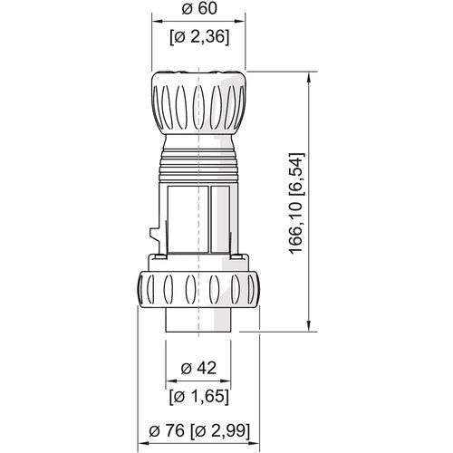 Stahl - Explosionsgeschützter CEE-Stecker/-Kupplung (IEC 60309) Stecker 8573/12-210 16A 20-25V, DC