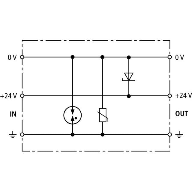 DEHN - Kombi-Ableiter für Informations-/MSR-Technik Kombi-Ableiter BVT AVD 24 Blitzductor VT