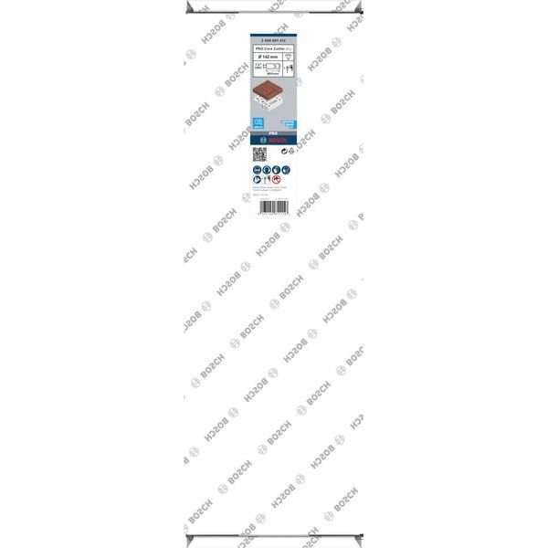 Bosch - Bohrkrone PRO Trockenbohrkrone, 142 2608601412 x 400 mm 1 1/4-Zoll