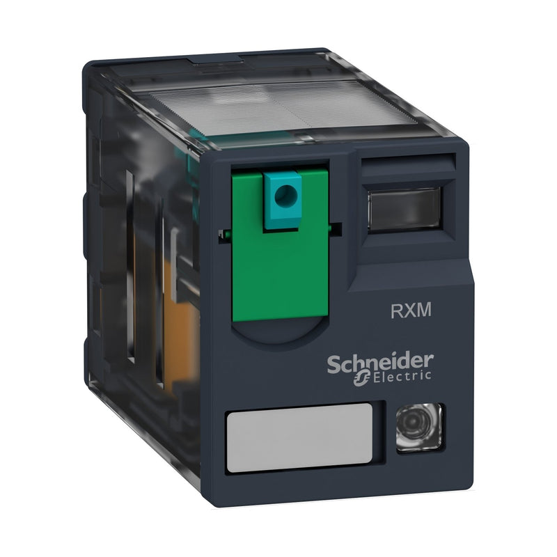 Schneider Electric - Schaltrelais Miniatur-Steckrelais RXM4AB2JD 12V DC − 10 Stück