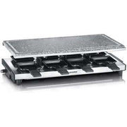 Severin - Raclette Raclette-Grill RG 2374 eds-geb/sw m.Naturgrillstein
