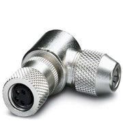 Phoenix Contact - Rundsteckverbinder, feldkonfektionierbar (Industriesteckverbinder) Steckverbinder SACC-M 8FR-4CON-SH 4-polig Bu/gew M8