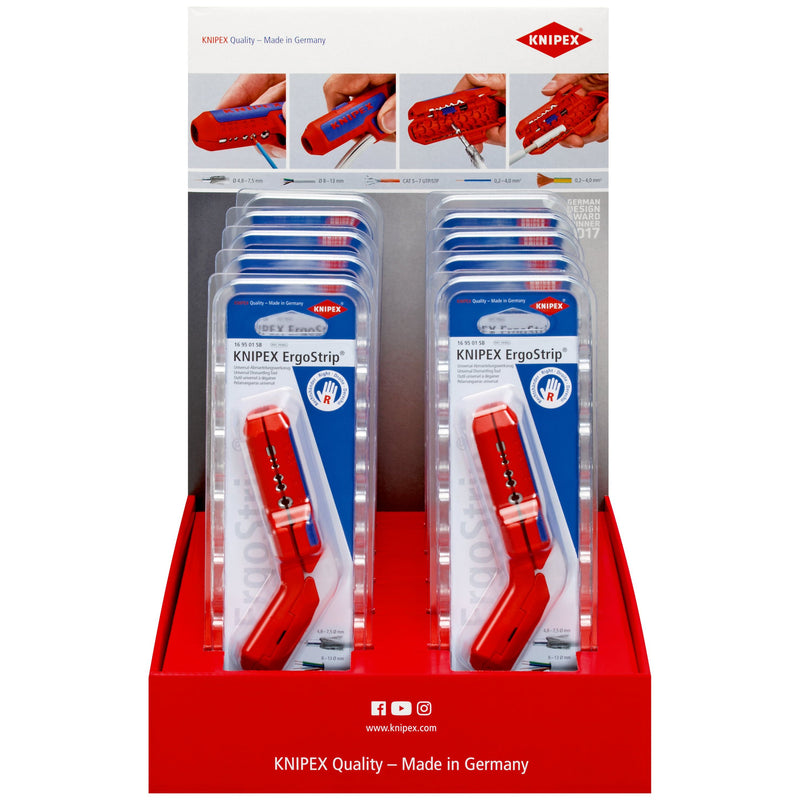 Knipex - Verkaufsständer Thekendisplay 10-tlg. 00 18 01 V27 305 mm