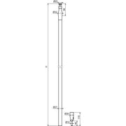 DEHN - Rundleiter/Draht für Blitzschutz HVI-power-Leitung HVI P 90 27 L6M SW D27mm, Cu schwarz