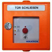 Hekatron Vertriebs - Taster Handauslösung DKT 02 or orange 24V 2x1 Wechs