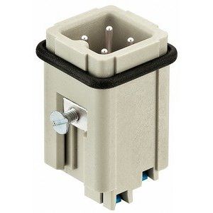 Harting - Kontakteinsatz für Rechtecksteckverbinder Stifteinsatz 09200032633 Han 3A-M-QL