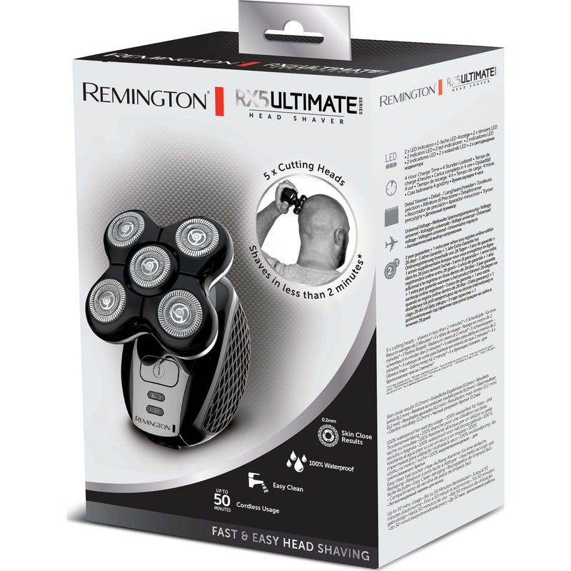 Remington - Elektro-Rasierer Head Shaver RX5 Ultimate Series − 3 Stück