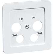 Peha - Einsatz/Abdeckung für Kommunikationstechnik Zentralplatte D 80.610.02 TV/4A