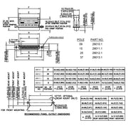 EFB-Elektronik - D-Sub-Steckverbinder D-Sub Buchse Schneid-Klemm 29011.1 EDFF 15 LPIII/Z