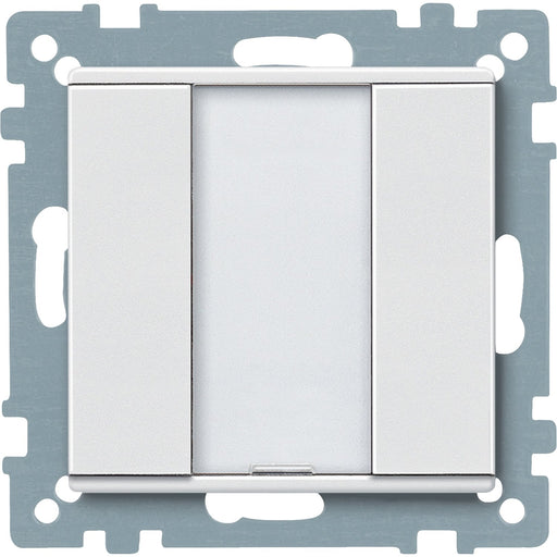 Schneider Electric - Bussystem-Tastsensor Taster 1fach plus MTN627519 polarweiß − 60 Stück