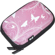 E+P Elektrik - Zubehör/Ersatzteile für Digitalkamera (Photo) Tasche f.Digitalkamera DB 11 Butterfly sw/ws/pink