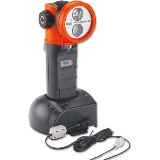 AccuLux - Taschenleuchte Knickkopfleuchte AccuLux HL 25 EX Set ex-geschützt, orange