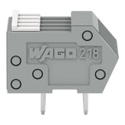WAGO - Leiterplattenklemme 218-104 0,5mm²,grau − 100 Stück