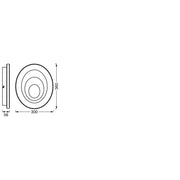 Ledvance - Decken-/Wandleuchte LED-Deckenleuchte Orbis #4099854093494 3000K, weiß