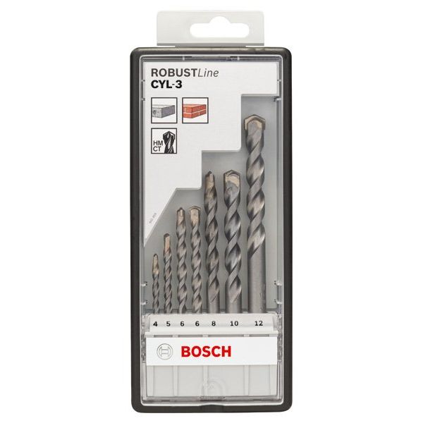 Bosch - Bohrer-Set 7-tlg. CYL-3 2607010545 Betonbohrer-Set