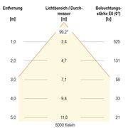 EVN Lichttechnik - Downlight/Strahler/Flutlicht LED-Einbauleuchte L1200125