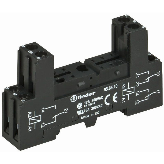 Finder - Relaissockel Fassung 95.85.10 f.40.52/61 u. 095.84  − 1 Stück
