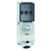 Bals Elektrotech - CEE-Steckdose abschaltbar, abgesichert (IEC 60309) Wandsteckdose abschaltbar 17547 verriegelt abgesich