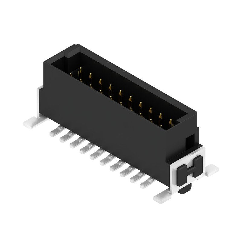Weidmüller - Leiterplattensteckverbinder Verbinder 1.27mm FMH1 S1/20V F1 B RL − 280 Stück