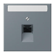 Jung - Einsatz/Abdeckung für Kommunikationstechnik Abdeckung für IAE/UAE LC 969-1 NAUA 251 gris 59 (4320H)