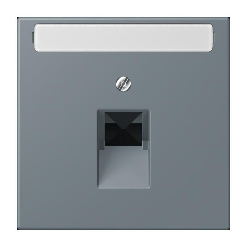 Jung - Einsatz/Abdeckung für Kommunikationstechnik Abdeckung für IAE/UAE LC 969-1 NAUA 251 gris 59 (4320H)