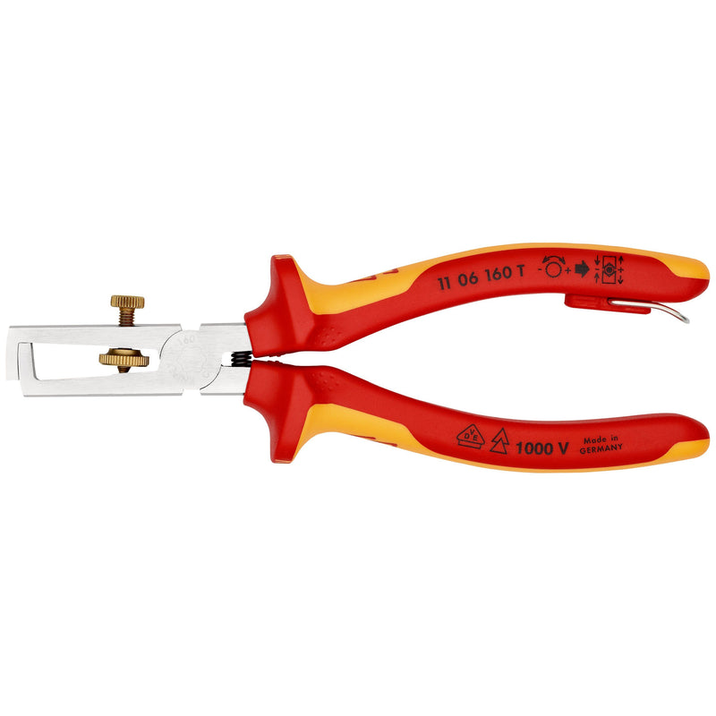 Knipex - Abisolierzange VDE Abisolierzange 11 06 160 T 160mm