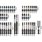 Bosch - Bit-Set PRO Impact Schrauberbit 2608521U79VE(44) Set, 44-tlg. − 3 Packung