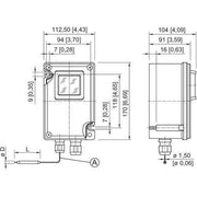 Stahl - Temperaturschalter Ex-Temperaturregler 8146/5041-STW25A/-20 AC250V -20 bis +50C°