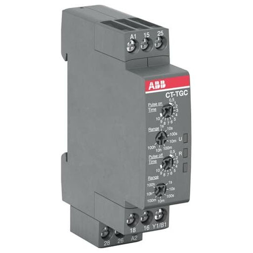 ABB Stotz S&J - Zeitrelais taktgebend CT-TGC.22 2We,24-48VDC/24-240V