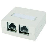 Telegärtner - Kommunikationsanschlussdose Kupfer Anschlussdose rws 100022997 VAD8/8 Comp-S,gesch