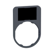 Schneider Electric - Bezeichnungsschild für Befehlsgeräte Schildträger 30x50mm ZBYF6101 für Flush 30mm − 10 Stück