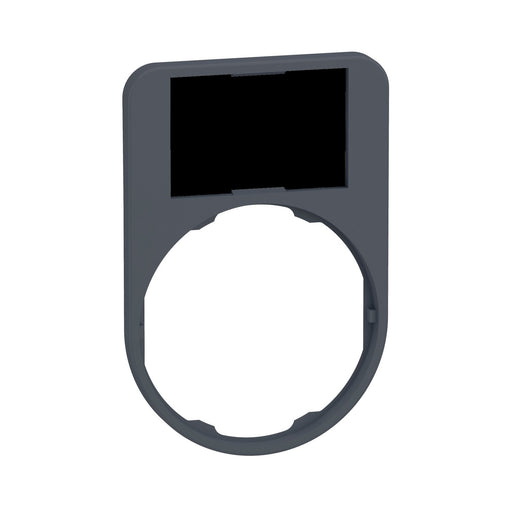 Schneider Electric - Bezeichnungsschild für Befehlsgeräte Schildträger 30x50mm ZBYF6101 für Flush 30mm − 10 Stück