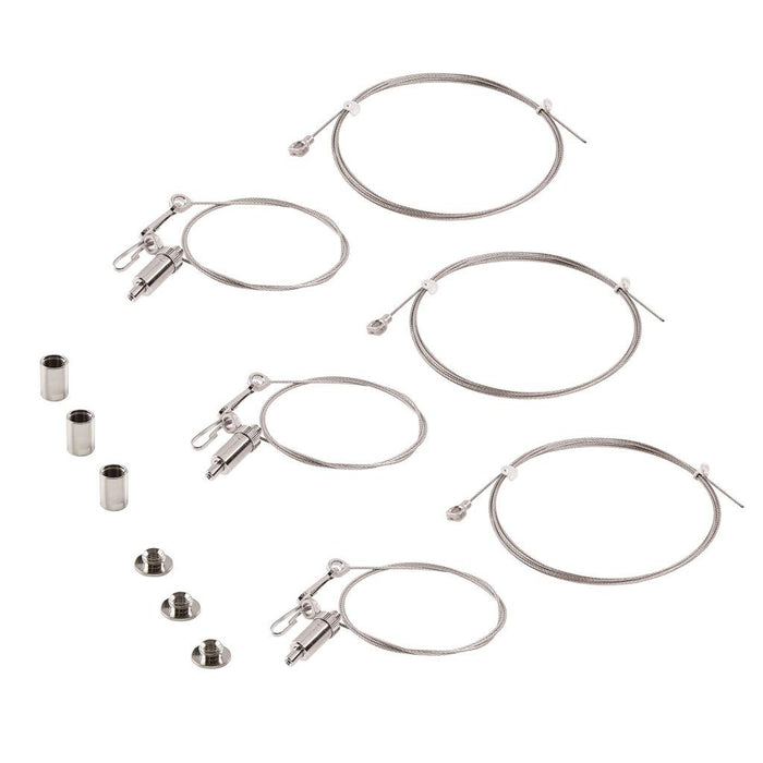 Ridi-Leuchten - Mechanisches Zubehör/Ersatzteile für Leuchten Trapez-Seilpendel ZSP-FPL-EE 1,5M 1,5m  − 1 Stück
