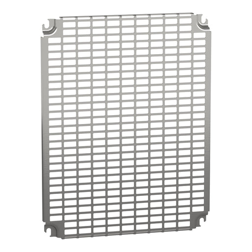Schneider Electric - Montageplatte für Verteilergehäuse Telequick-Platte NSYMR54 500x400